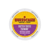 Hurricane Coffee Butter Toffee Tsunami Single-Serve Pods (Box of 24) K-Cups Hurricane Coffee