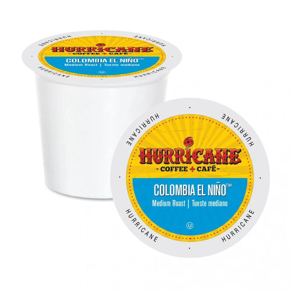 Hurricane Coffee Colombia El Nino Single-Serve Pods (Box of 24) K-Cups Hurricane Coffee