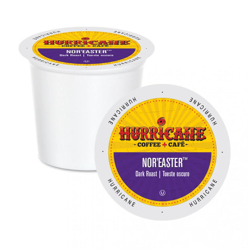 Hurricane Coffee Nor'Easter Single-Serve Coffee (Case of 96)