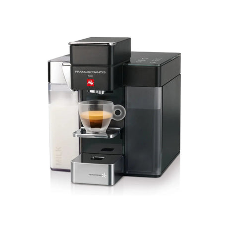 Illy Y5 Duo Milk and Espresso Brewer Illy Capsule Machine Illy