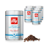 Illy Decaf Classico Medium Coffee Beans (Bulk Case of 6) Whole Bean Coffee Illy