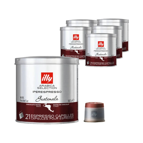 Illy Iperespresso Guatemala Arabica Selection Espresso Capsules (Bulk Case of 126) Illy Iperespresso Capsules Illy