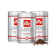 Illy Classico Medium Coffee Beans (Case of 3) Whole Bean Coffee Illy