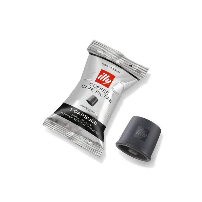 Illy Iper Coffee Drip Capsules Intenso Dark Roast (100 Individually Wrapped Capsules)