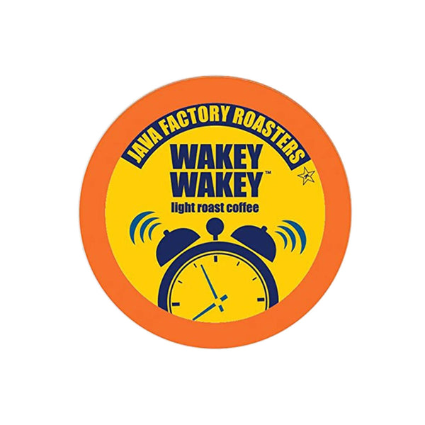 Java Factory Wakey Wakey Single-Serve Coffee Pods (Box of 24)
