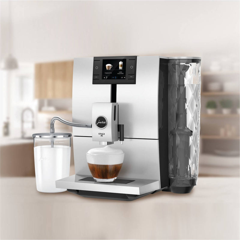 Jura ENA 8 Automatic Coffee & Espresso Machine (Metropolitan Black) 15281