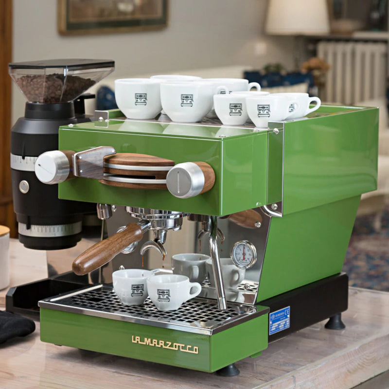 La Marzocco Linea Mini Dual Boiler Semi-Automatic Espresso Machine (Florentine Green Special Edition)