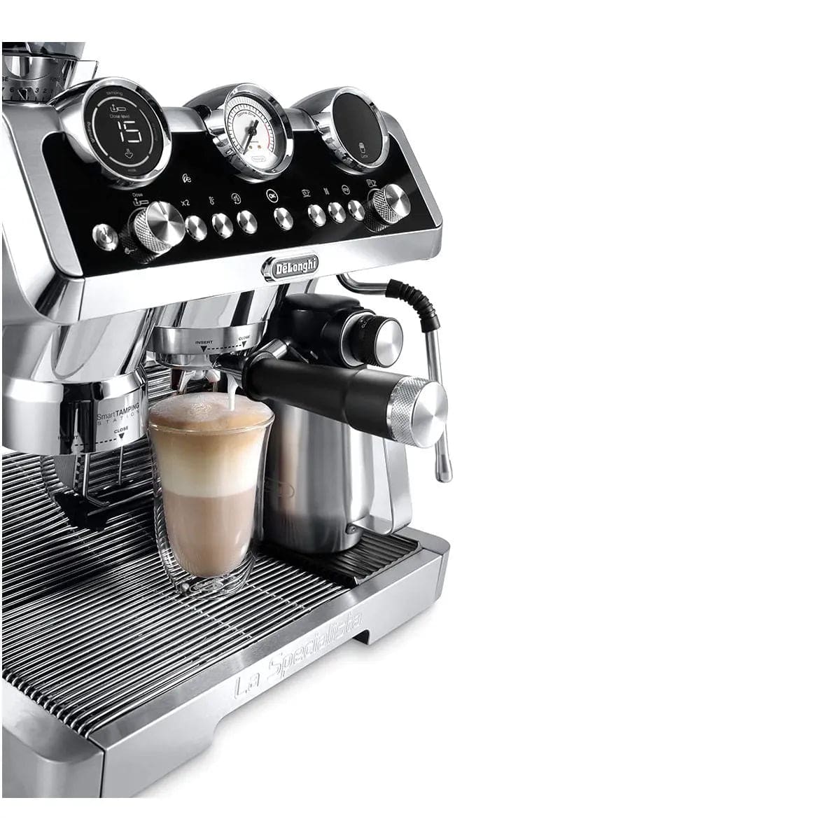 De'Longhi La Specialista Maestro Espresso Machine with LatteCrema EC9665M (Silver) Espresso Machine DeLonghi
