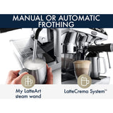 De'Longhi La Specialista Maestro Espresso Machine with LatteCrema EC9665M (Silver) Espresso Machine DeLonghi