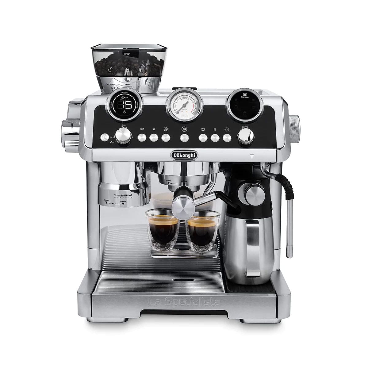 De'Longhi La Specialista Maestro Espresso Machine with LatteCrema EC9665M (Silver) Espresso Machine DeLonghi