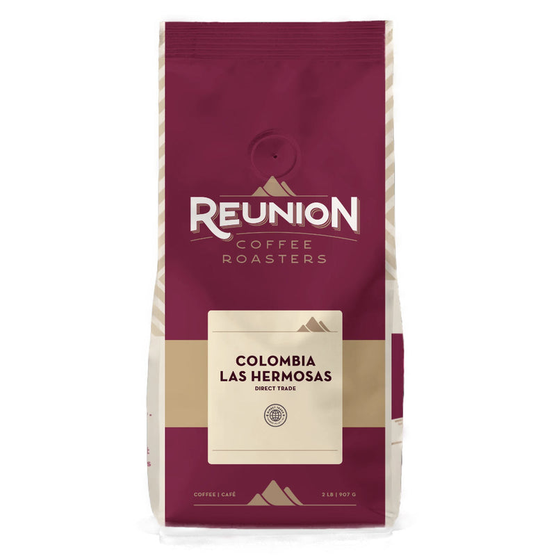 Reunion Island Colombian Las Hermosas Whole Bean Coffee Value Pack(Box of 3)