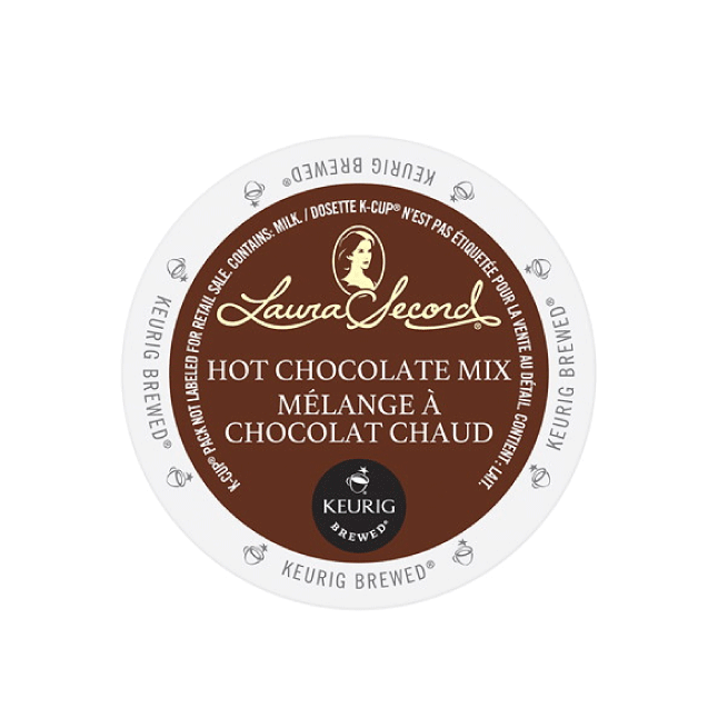Laura Secord Hot Chocolate Mix K-Cup® Pods (Box of 24)