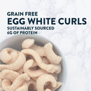 LesserEvil Egg + Cheese Grain-Free Egg White Curls 4oz (Case of 9 Bags)
