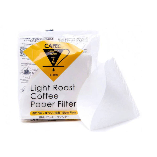 CAFEC Light Roast Paper Coffee Filter (4 Cups, Size 02)