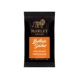 Marley Coffee Buffalo Soldier Ground Coffee Packets (Box of 64 X 2.5oz) Fraction Pack Marley Coffee