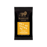 Marley Coffee Get Up Stand Up Ground Coffee Packets (Box of 64 X 2.5oz) Fraction Pack Marley Coffee