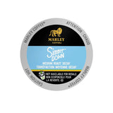 Marley Coffee Simmer Down Swiss Water Decaf Single Serve Coffee Pods (Box of 24) K-Cups Marley Coffee