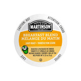 Martinson Coffee Breakfast Blend Single Serve Pods (Case of 96) K-Cups Martinson