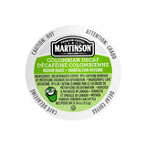 Martinson Coffee Decaf Colombian Single Serve Pods (Case of 96) K-Cups Martinson