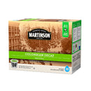 Martinson Coffee Decaf Colombian Single Serve Pods (Box of 24)