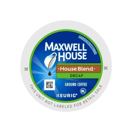 Maxwell House Decaf Blend K-Cup® Recyclable Pods (Box of 12) K-Cups Maxwell House