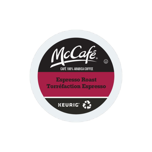 McCafe Espresso Roast K-Cup® Recyclable Pods (Case of 96) K-Cups McCafe