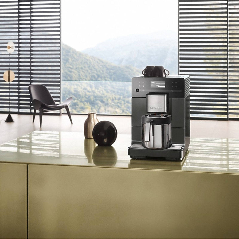 Miele CM5300 Super Automatic Countertop Coffee & Espresso Machine (Graphite Gray)