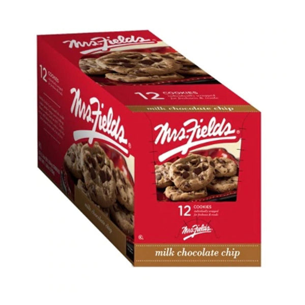 Mrs. Fields Milk Chocolate Chip (12 Individually Wrapped Cookies)