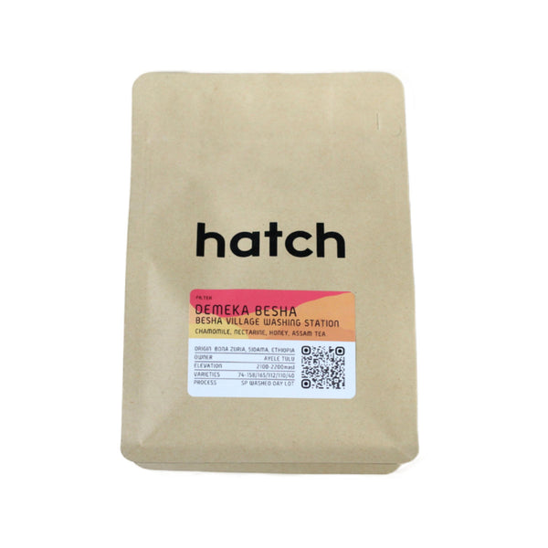 Hatch Demeka Besha Washed Whole Bean Filter Coffee