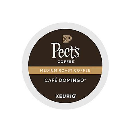 Peet's Coffee Cafe Domingo K-Cup® Pods (Case of 80) K-Cups Peet's Coffee