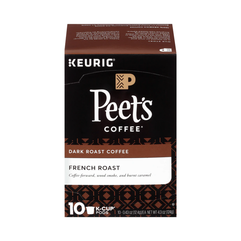 Peet's Coffee French Roast K-Cup® Pods (Box of 10)