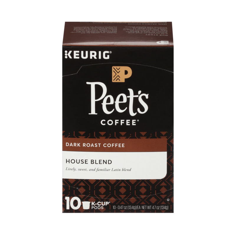 Peet's Coffee House Blend K-Cup® Pods (Case of 60)