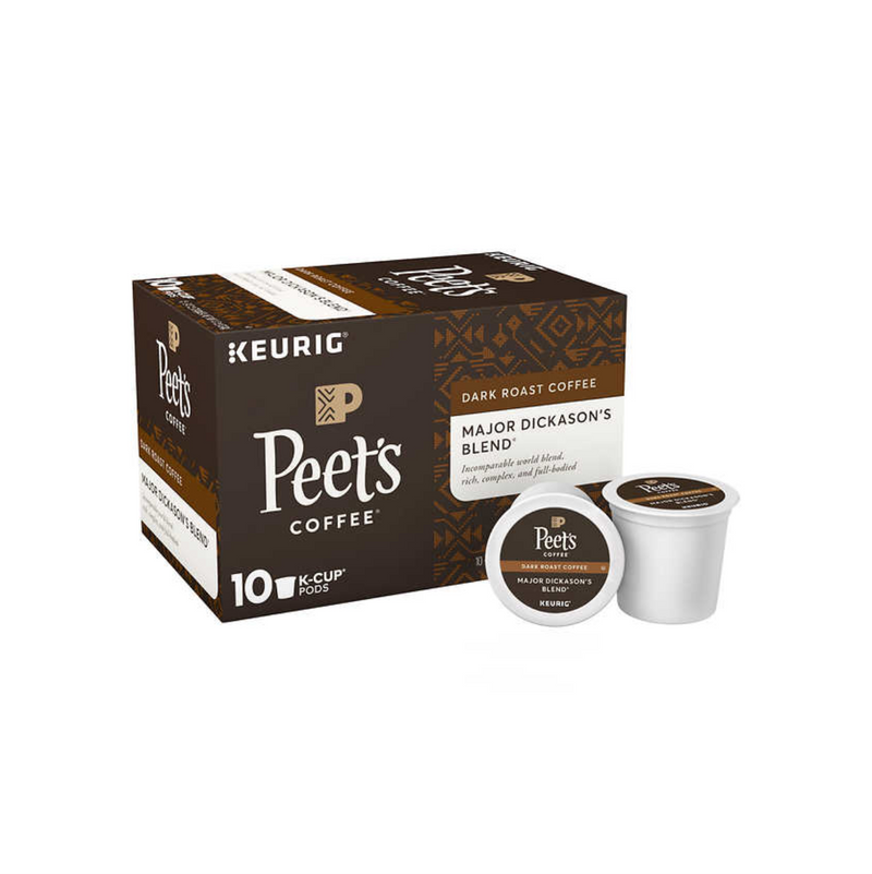 Peet's Coffee Major Dickason's Blend K-Cup® Pods (Box of 10)