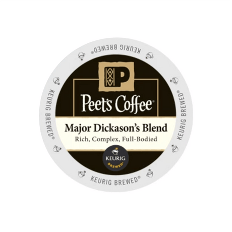 Peet's Coffee Major Dickason's Blend K-Cup® Pods (Case of 60) K-Cups Peet's Coffee