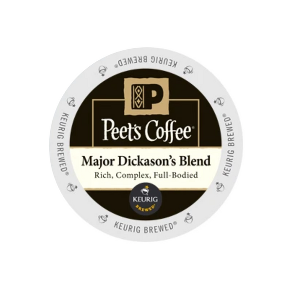 Peet's Coffee Major Dickason's Blend K-Cup® Pods (Case of 60)