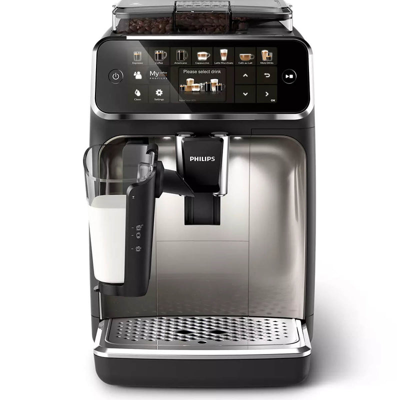 Philips 5400 LatteGo Super Automatic Espresso, Cappuccino, & Latte Machine EP5447/94