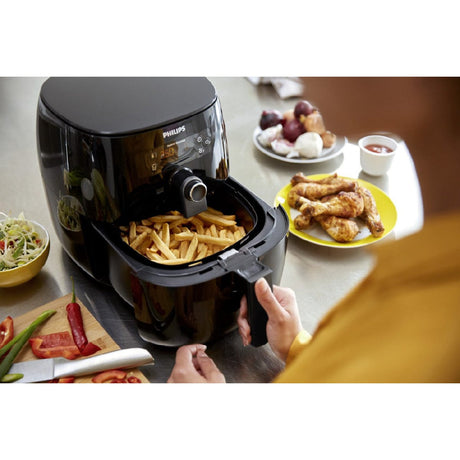 Philips Digital Airfryer With TurboStar Technology HD9621/96 (Black) Airfryer Philips
