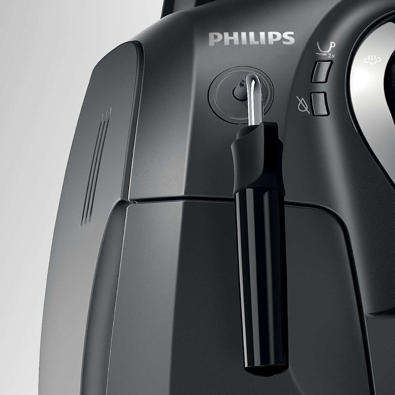 Philips Vapore 2000 Series X-Small Super Automatic Espresso Machine HD8651/1 (Black)