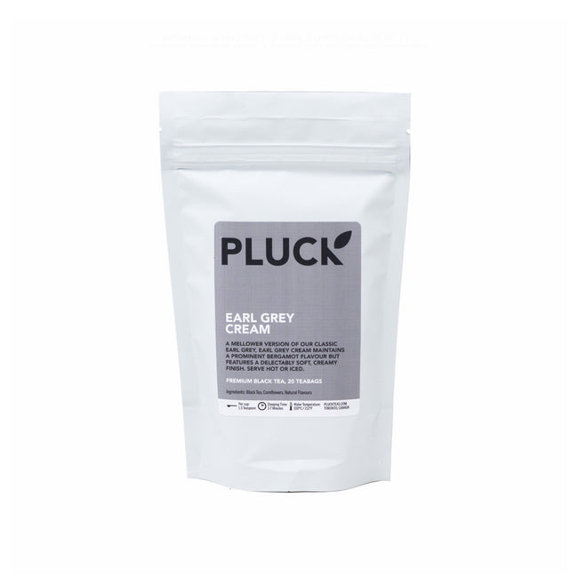 Pluck Earl Grey Cream Loose Leaf Tea Sachets