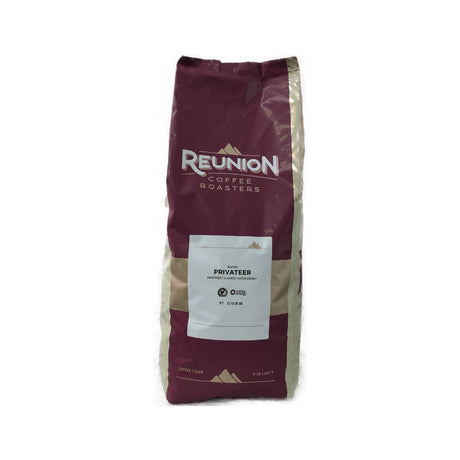 Reunion Island Privateer Dark Whole Bean Coffee (2lb) (Pack of 3) Whole Bean Coffee Reunion Coffee Roasters