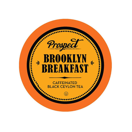 Prospect Tea Brooklyn Breakfast Single-Serve Pods (Box of 40) K-Cups Prospect Tea