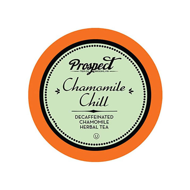 Prospect Tea Chamomile Chill Single-Serve Pods (Box of 40) K-Cups Prospect Tea