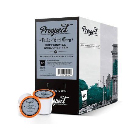 Prospect Tea Duke of Earl Grey Single-Serve Pods (Box of 40) K-Cups Prospect Tea