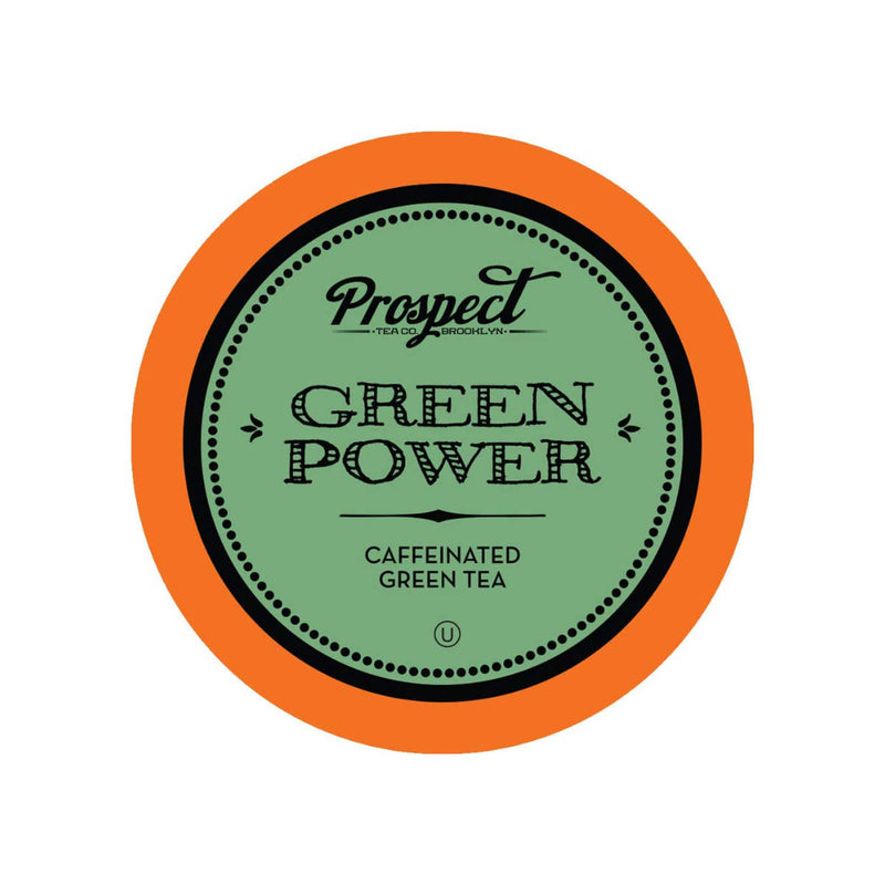 Prospect Tea Green Power Single-Serve Pods (Box of 24)