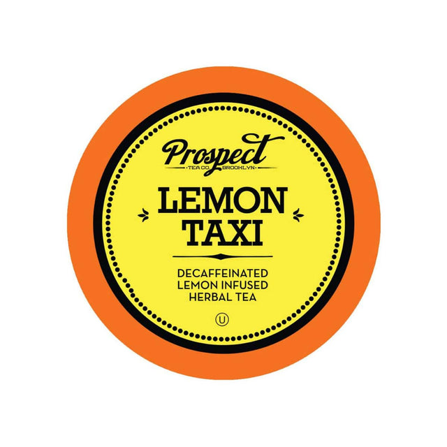 Prospect Tea Lemon Taxi Single-Serve Pods (Box of 40) K-Cups Prospect Tea