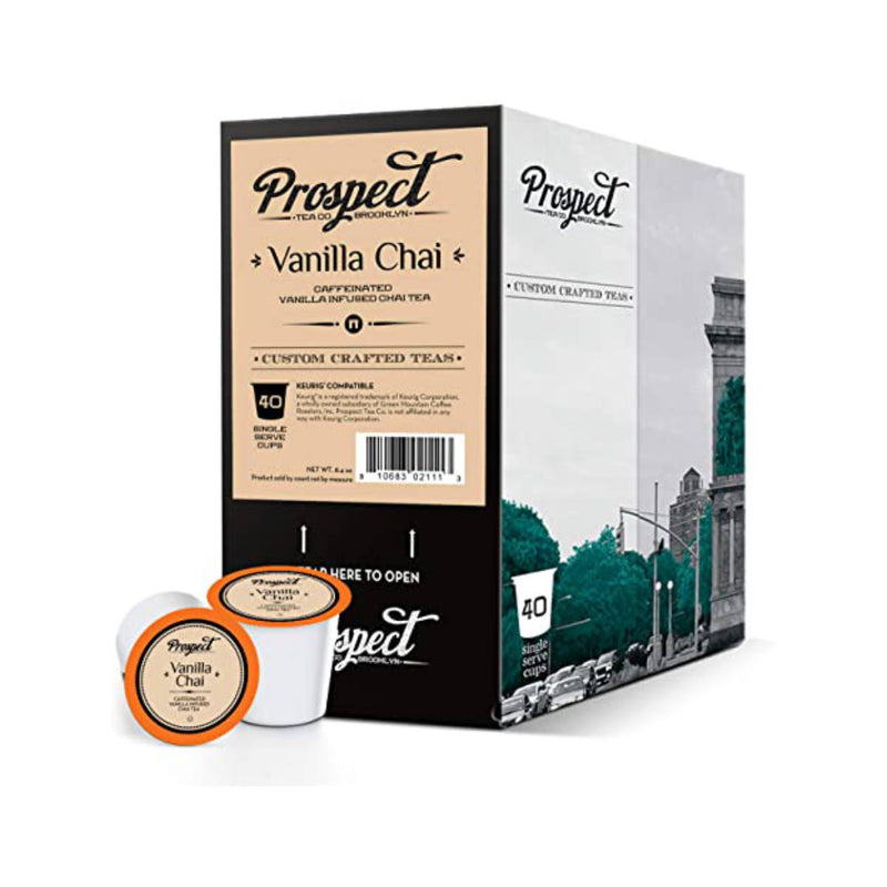 Prospect Tea Vanilla Chai Single-Serve Pods (Case of 160)
