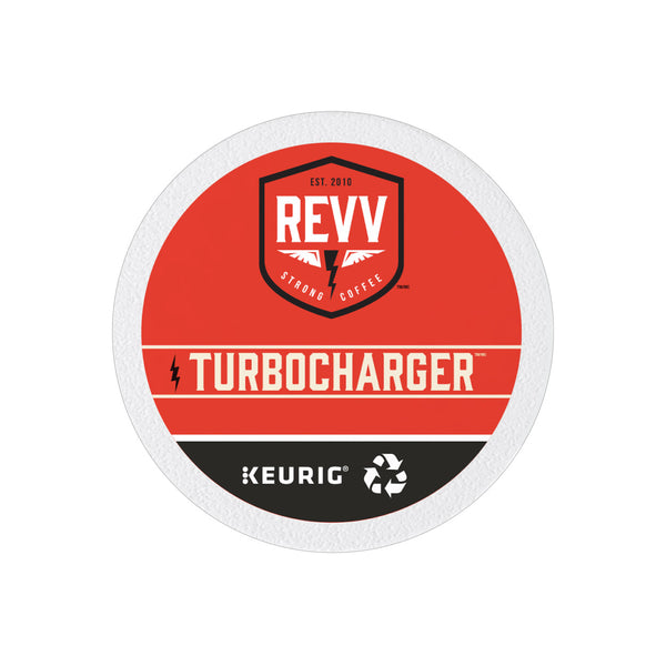 REVV® TURBOCHARGER K-Cup® Pods (Case of 96)