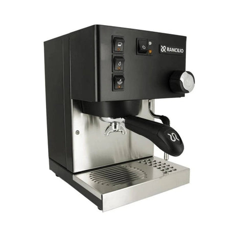 Rancilio Silvia M V6 Espresso Machine (Limited Edition Black and Stainless Steel) - Open Box, Unused (4588) Espresso Machine Rancilio