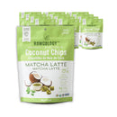 Rawcology Matcha Latte Coconut Chips 200g / 7oz (Case of 12 Bags)