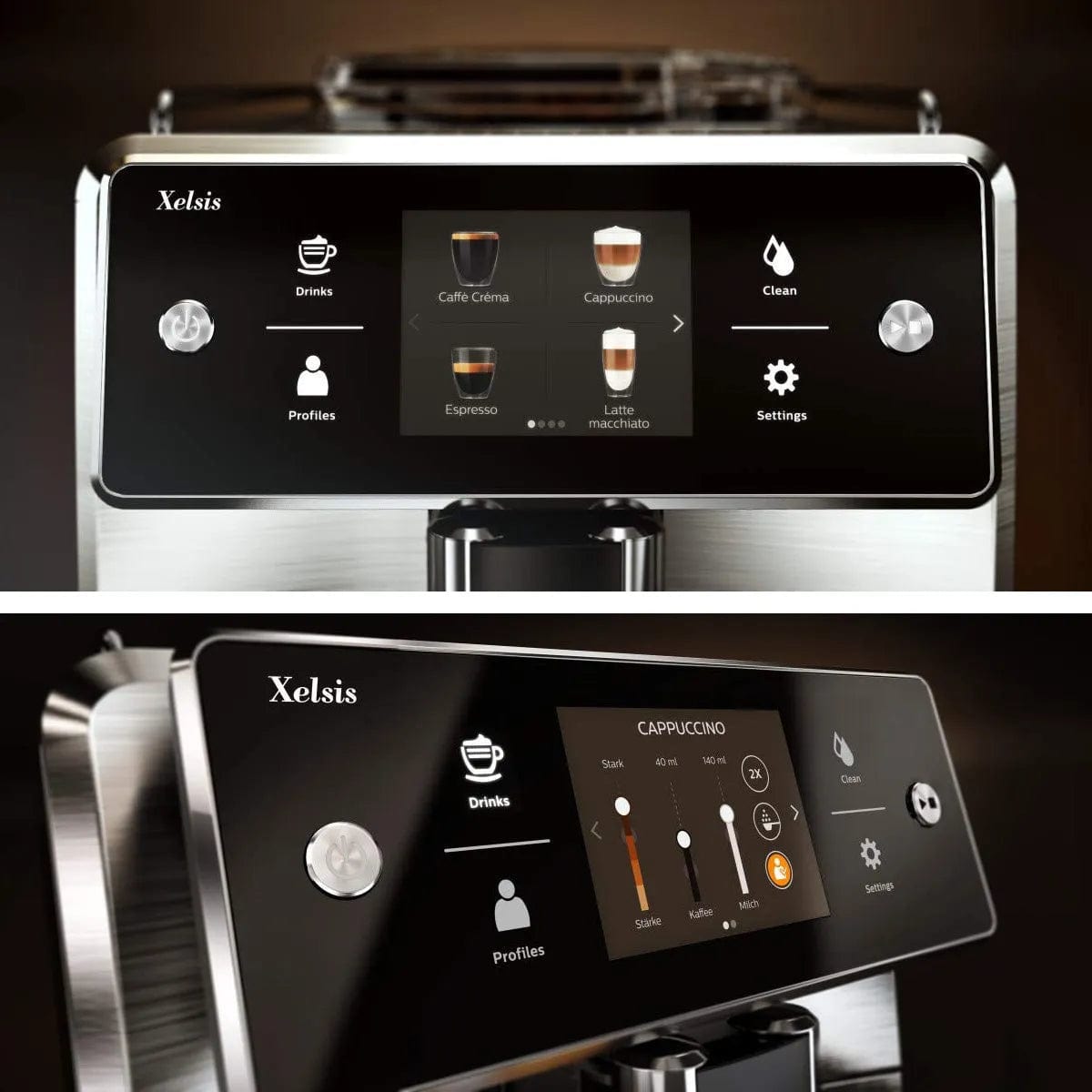 Saeco Xelsis Super Automatic Coffee Machine with Touchscreen